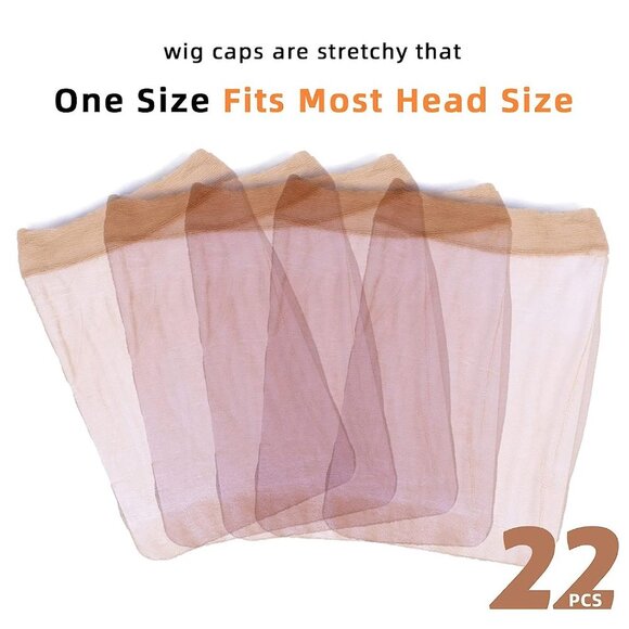 2 HD Wig Cap for Lace Front Wig Stocking Stretchy Wig Caps for Women - Picture 4 of 6